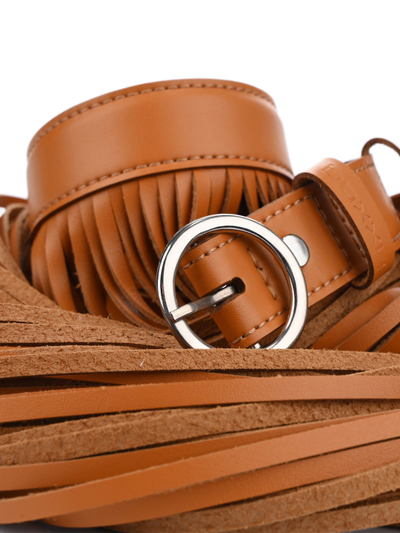 Bonny пояс с бахромой 80 Желтый