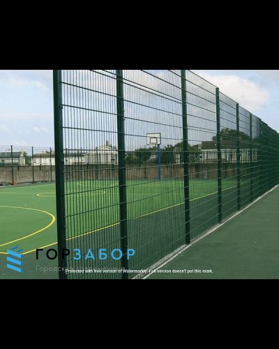 Забор 2D из прутка 8/6/8мм в полимерном покрытии