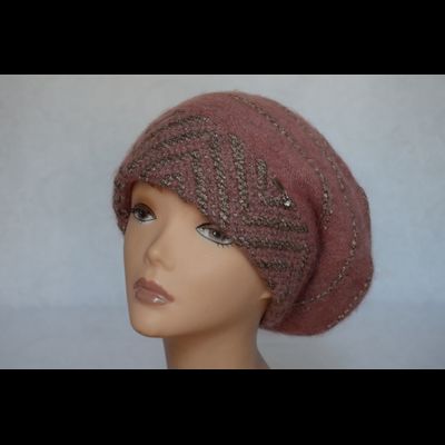 Розовый берет для женщин Vizio Италия 5854