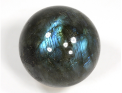 Шар Лабрадорит, Мадагаскар (43 мм, 95 г) №35335