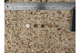 Щепа осиновая: естественная влажность, вылет ножей 5 мм, сито Ø20 мм.