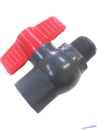 Кран 3/4" ВН PVC шаровый
