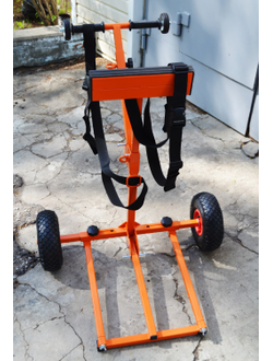 ТЕЛЕЖКА ДЛЯ ЛОДОЧНОГО МОТОРА "МИЧМАН - 2.2"