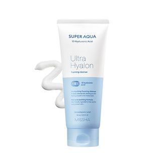 Очищающая пенка для лица MISSHA Super Aqua Ultra Hyalron Cleansing Foam 200 мл