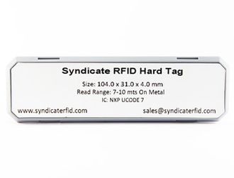 RFID метка UHF корпусная Syndicate HT10431, NXP UCODE 8, 104x31x4 мм