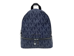 Рюкзак Michael Kors Rhea с надписями синий