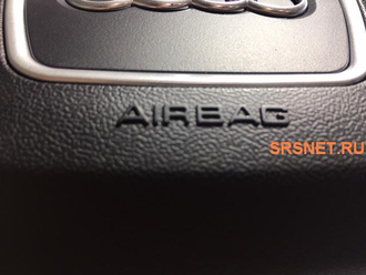 Восстановление подушки безопасности водителя Audi A4 рестайлинг