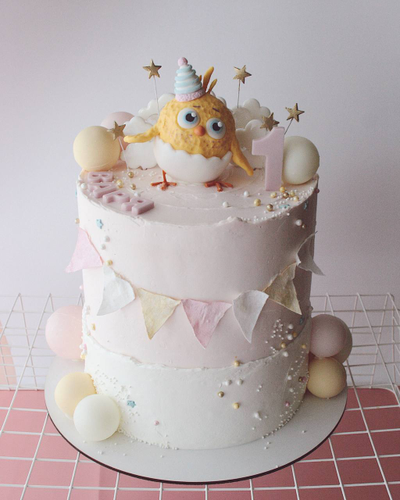 Торт с цыпленком