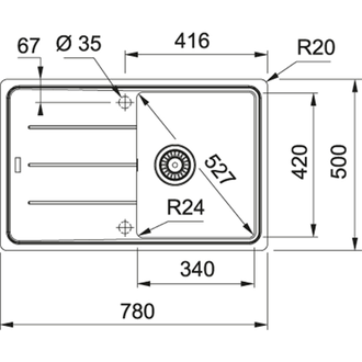 Мойка Franke Basis BFG 611