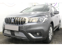 Защита радиатора Suzuki SX4 (II S-Cross) 2016- chrome