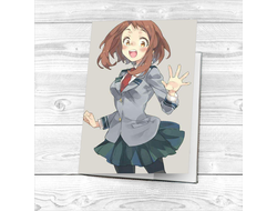 Обложка Моя геройская академия на паспорт №7