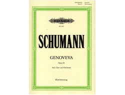 Schumann. Genoveva op.81  Klavierauszug (dt)