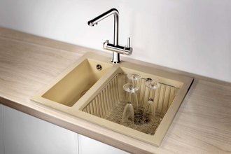 МОЙКА OMOIKIRI BOSEN 59-2 SA (4993151) БЕЖЕВЫЙ
