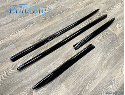 Молдинги Lexus LX 2016+ узкие черные