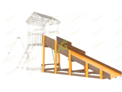 Модуль IgraGrad Snow Fox для Панда Фани, скат 4 м