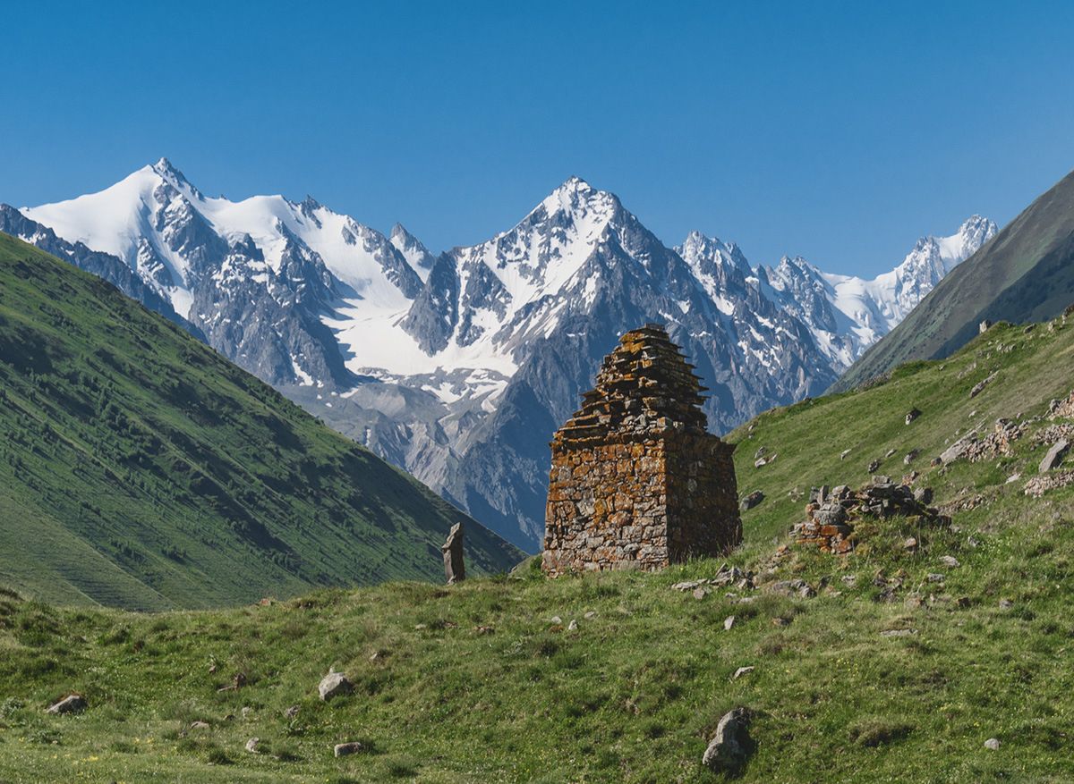 Горы Осетии Галиат