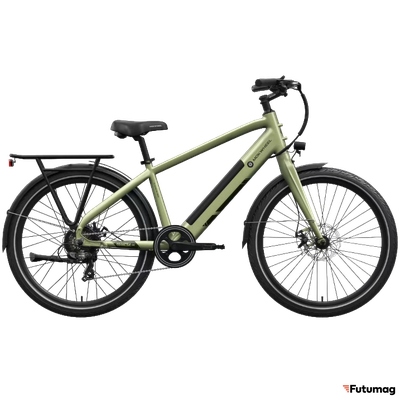 Электровелосипед MOKWHEEL Tarmac зеленый