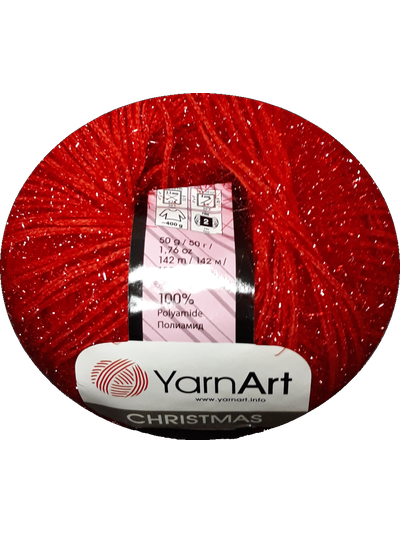 Christmas (Yarn Art) пряжа цвет № 11 красный