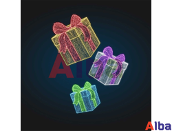 Световое панно Подарки