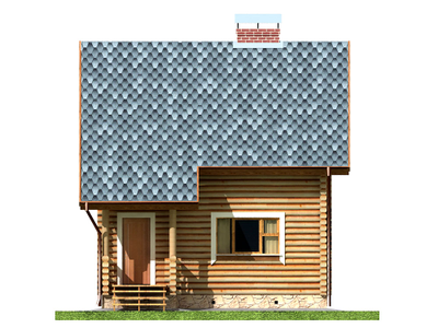 Гостевой дом-баня ДБ-19, площадь 61,3 м2