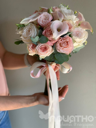 Букет невесты & Бутоньерка № 1320