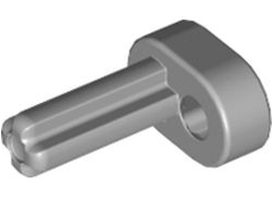 Technic Engine Crankshaft, Light Bluish Gray (2853 / 2853194 / 4211609)