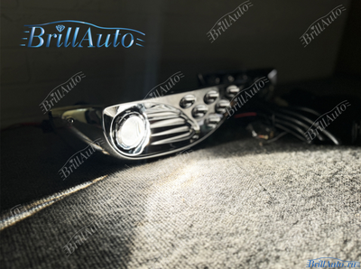 Противотуманки Toyota Prado 120 (1 линза под лампу)