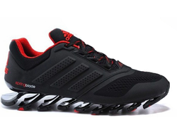 Adidas Spring Blade Черные с красным (41-45) Арт. 168M-A