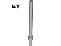 ! Б/У - Bar   6L with Stop Ring, Light Bluish Gray (63965 / 4533908 / 4538098 / 6061535 / 6081975 / 6170418) - Б/У
