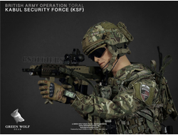 Британский военный в Афганистане фигурка 1/6 Scale British Army Afghanistan GWG-OO9 Green Wolf Gear