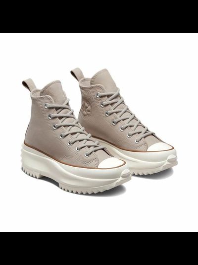 Кеды Converse Run Star Hike бежевые высокие кожаные