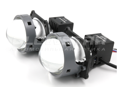 Билед модули Aozoom A10 Unicorn 3.0 дюйма, 2 чипа, 5500К, 12V, 58W/66W, крепление 3R (комплект, 2шт)