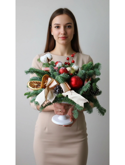 Новогодняя композиция № 1116