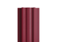 Штакетник металлический МП LАNE 16,5х99 0,4. Цвет Красный