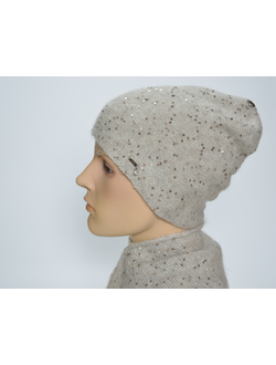 Vizio шапка Италия 1042 бежевая