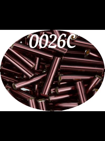 Рубка (стеклярус) TOHO BUGLE 3 мм, 5гр цвет № 0026C