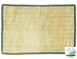 Коврик 30*45см из лыка прямоугольный Банная линия