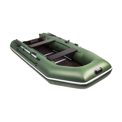 Моторная лодка Аква 3200 СК зеленый