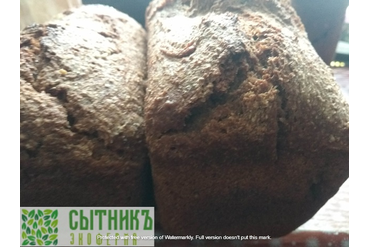 Домашний хлеб из цельного зерна из печи на закваске