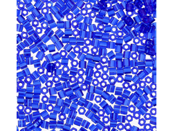 Toho Hexagon 11/0 - 5г - 8 Прозрачный кобальт