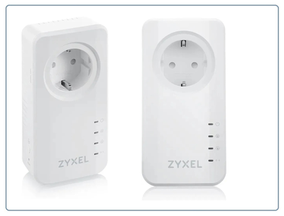 Сетевой адаптер Powerline ZYXEL PLA6457 Gigabit Ethernet, 2 шт.