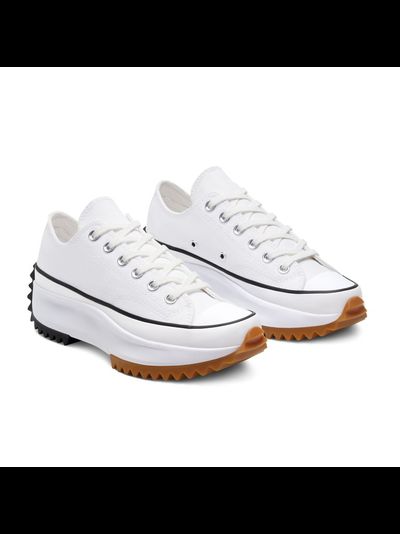 Кеды Converse Run Star Hike Low Top белые низкие на платформе