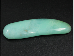 Хризопраз, галтовка, Австралия (47*12*7 мм, 8 г) №28491