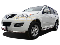 Защита переднего бампера (радиус) d60 для Haval H5 2020-2024