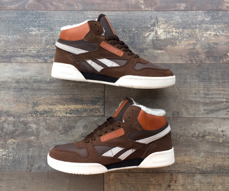 Кроссовки Reebok Brown высокие зимние