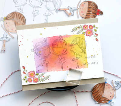 ФП  штамп "Три балерины"