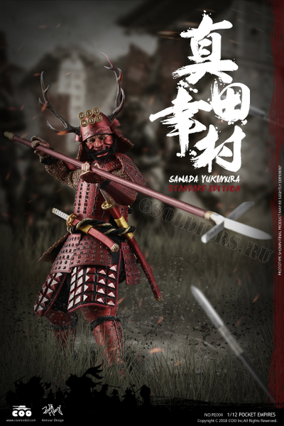 Самурай Санада Юкимура фигурка 1/12 PALM EMPIRES SANADA YUKIMURA (STANDARD EDITION) (PE004) COOMODEL