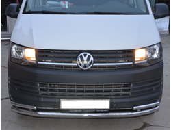Защита переднего бампера d60/42 для Volkswagen T6 (2015-)