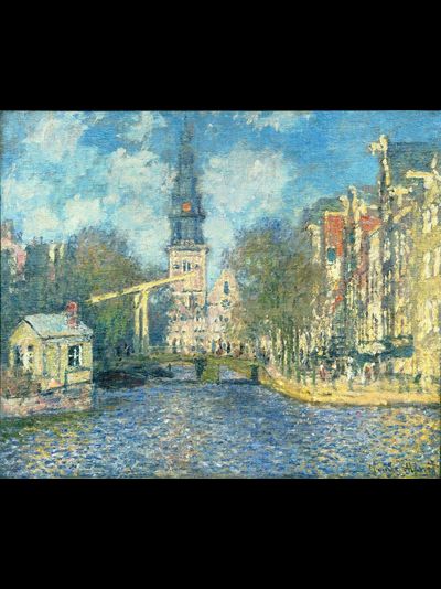 Купить греющую картину с фото репродукции Клода Моне Южная церковь