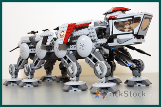 # 10195 Республиканский Десантный Корабль с «Шагоходом» AT–OT / Republic Dropship with AT–OT (2009)